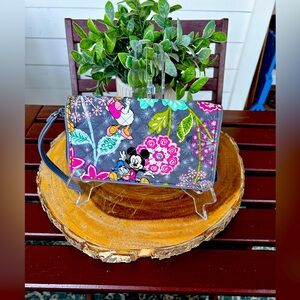 Disney Mickey & Minnie RFID protection wallet wristlet , new w/o tags